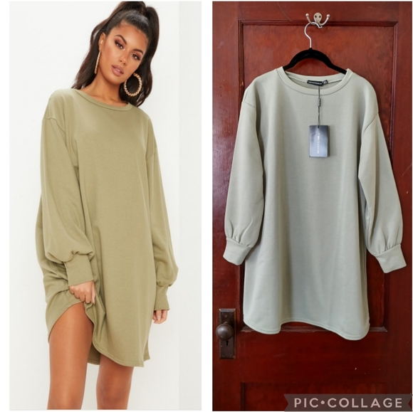 PrettyLittleThing Dresses & Skirts - Prettylittlething | oversized sweater dress